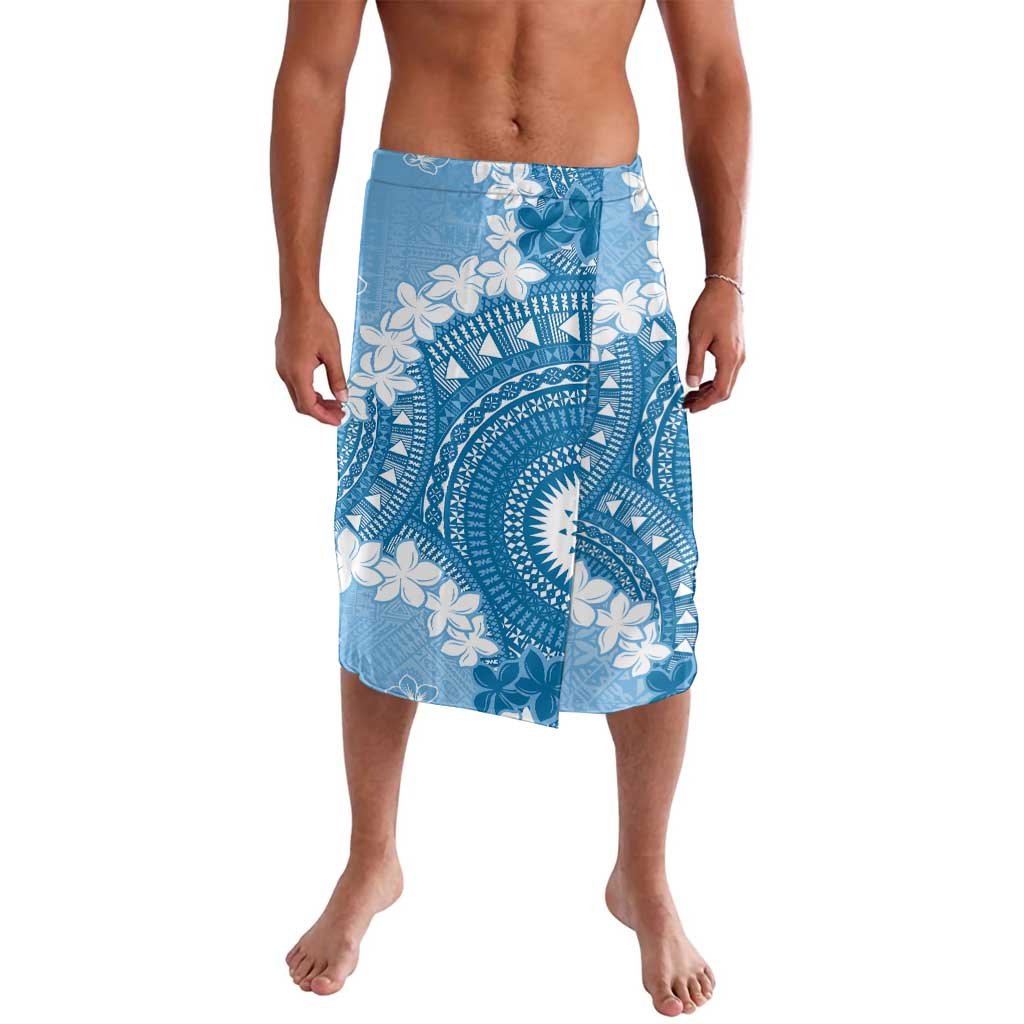 Bula Fiji Women's Day Lavalava Turquoise Masi Tapa
