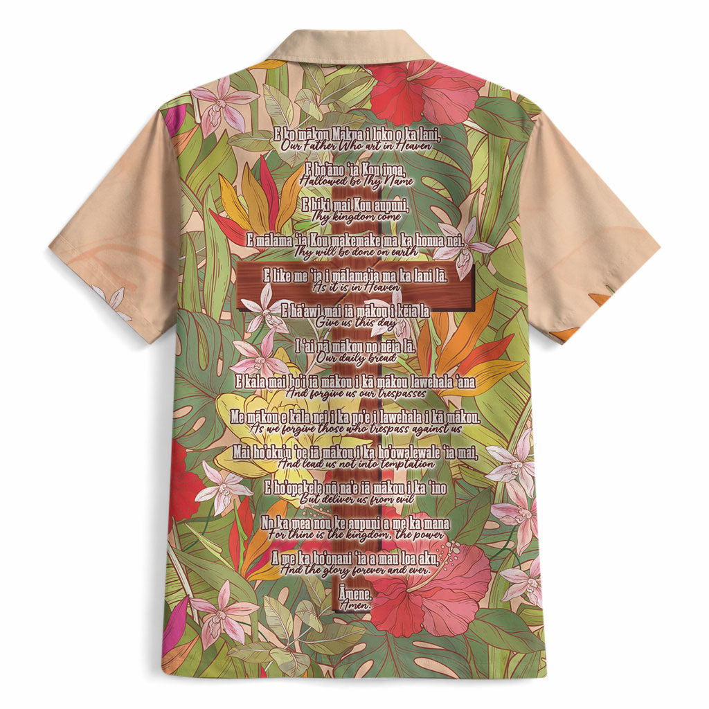 Mahalo Hawaii - Ka Pule a ka Haku Hawaiian Shirt Tropical Flowers LT7 - Polynesian Pride