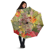 Mahalo Hawaii - Ka Pule a ka Haku Umbrella Tropical Flowers LT7 - Polynesian Pride
