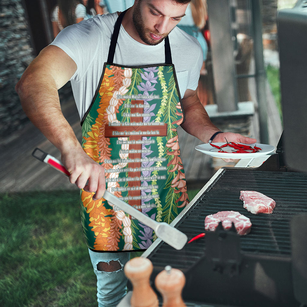 Mahalo Hawaii - Ka Pule a ka Haku Apron Mixed Lei LT7 - Polynesian Pride
