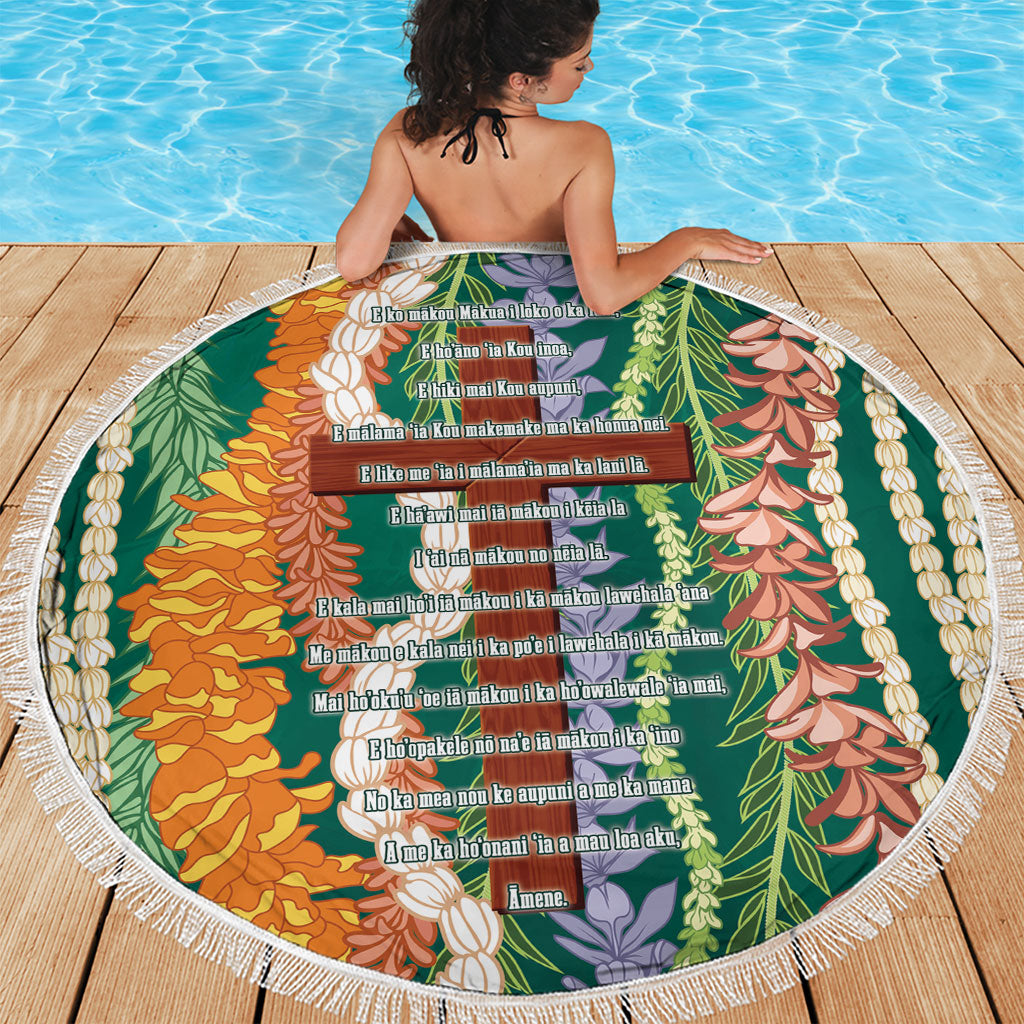 Mahalo Hawaii - Ka Pule a ka Haku Beach Blanket Mixed Lei LT7 - Polynesian Pride