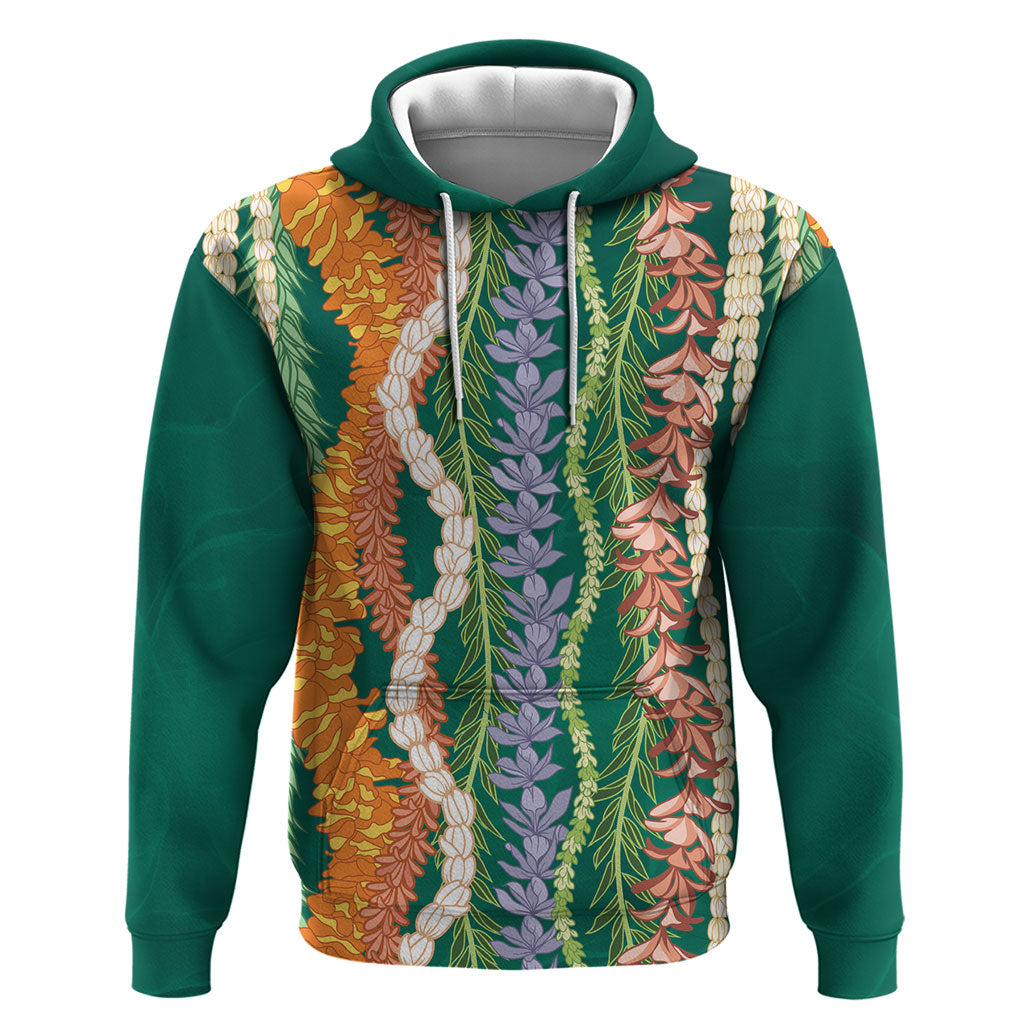 Mahalo Hawaii - ⁠Ka Pule a ka Haku Hoodie Mixed Lei