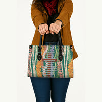 Mahalo Hawaii - Ka Pule a ka Haku Leather Bag Mixed Lei LT7 - Polynesian Pride