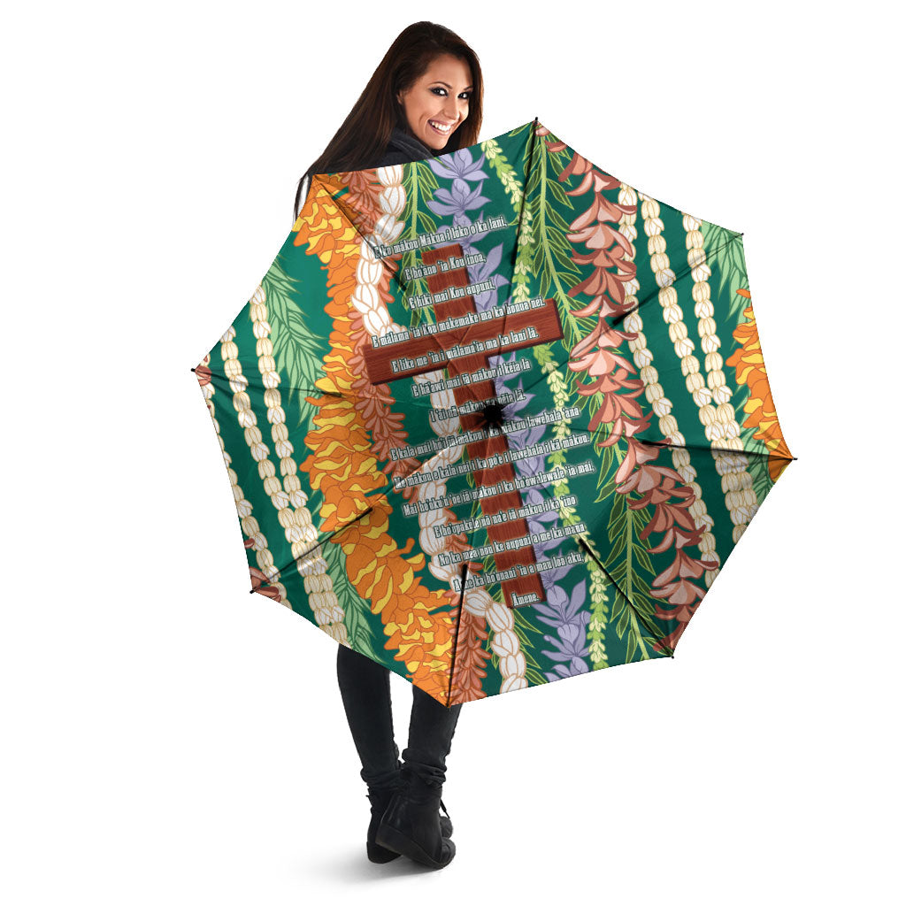 Mahalo Hawaii - Ka Pule a ka Haku Umbrella Mixed Lei LT7 - Polynesian Pride