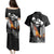Hawaii Humpback Whale Couples Matching Puletasi Dress and Hawaiian Shirt Be Strong - Pray For Maui LT7 - Polynesian Pride