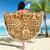 Niue Hiapo Motif Beach Blanket Tapa Classic