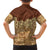 Niue Hiapo Motif Family Matching Short Sleeve Bodycon Dress and Hawaiian Shirt Tapa Classic