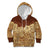 Niue Hiapo Motif Kid Hoodie Tapa Classic