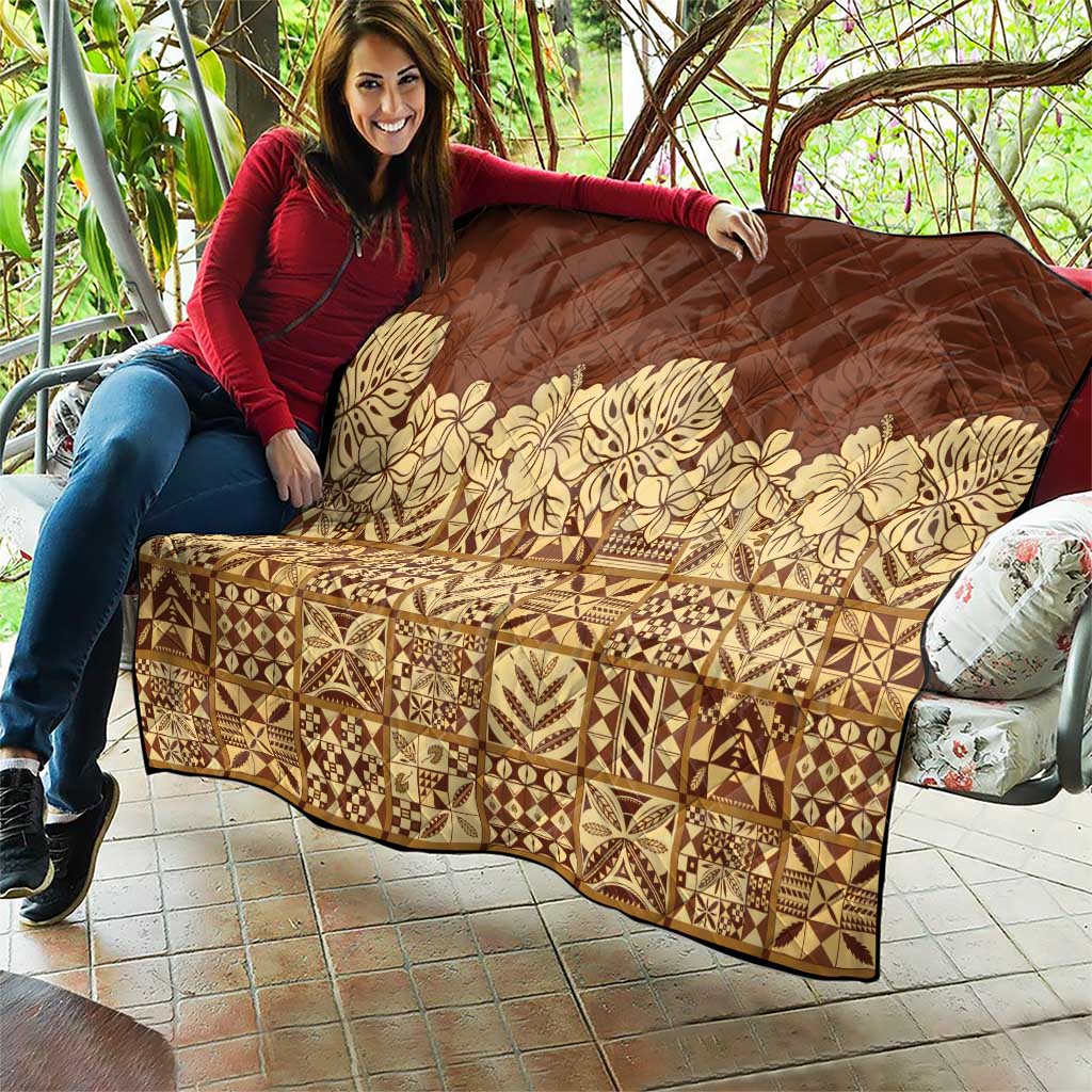 Niue Hiapo Motif Quilt Tapa Classic