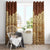 Niue Hiapo Motif Window Curtain Tapa Classic