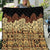 Niue Hiapo Motif Quilt Tapa Classic - Black Ver