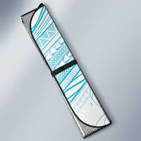 Sharks Couple Dreamy Polynesians Floral Sea Auto Sun Shade Turquoise LT7 - Polynesian Pride