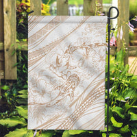 Sharks Couple Dreamy Polynesians Floral Sea Garden Flag Hazel LT7 Garden Flag Hazel - Polynesian Pride