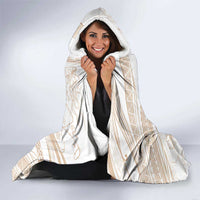 Sharks Couple Dreamy Polynesians Floral Sea Hooded Blanket Hazel LT7 - Polynesian Pride