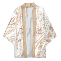 Sharks Couple Dreamy Polynesians Floral Sea Kimono Hazel LT7 Unisex Hazel - Polynesian Pride