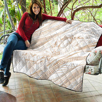 Sharks Couple Dreamy Polynesians Floral Sea Quilt Hazel LT7 - Polynesian Pride