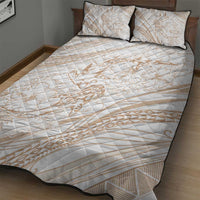 Sharks Couple Dreamy Polynesians Floral Sea Quilt Bed Set Hazel LT7 - Polynesian Pride