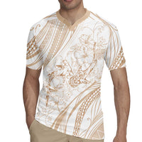Sharks Couple Dreamy Polynesians Floral Sea Rugby Jersey Hazel LT7 - Polynesian Pride