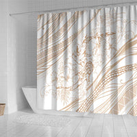 Sharks Couple Dreamy Polynesians Floral Sea Shower Curtain Hazel LT7 - Polynesian Pride