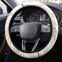 Sharks Couple Dreamy Polynesians Floral Sea Steering Wheel Cover Hazel LT7 - Polynesian Pride