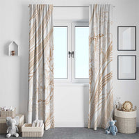 Sharks Couple Dreamy Polynesians Floral Sea Window Curtain Hazel LT7 - Polynesian Pride