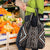 Classic Tukutuku Pattern Aotearoa Grocery Bag Niho Taniwha and Puhoro Motifs