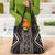 Classic Tukutuku Pattern Aotearoa Grocery Bag Niho Taniwha and Puhoro Motifs