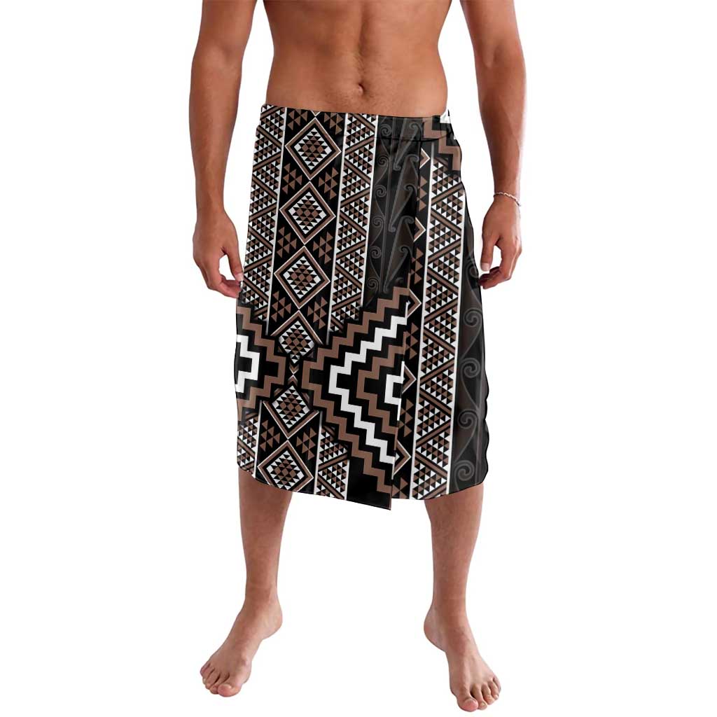 Classic Tukutuku Pattern Aotearoa Lavalava Niho Taniwha and Puhoro Motifs