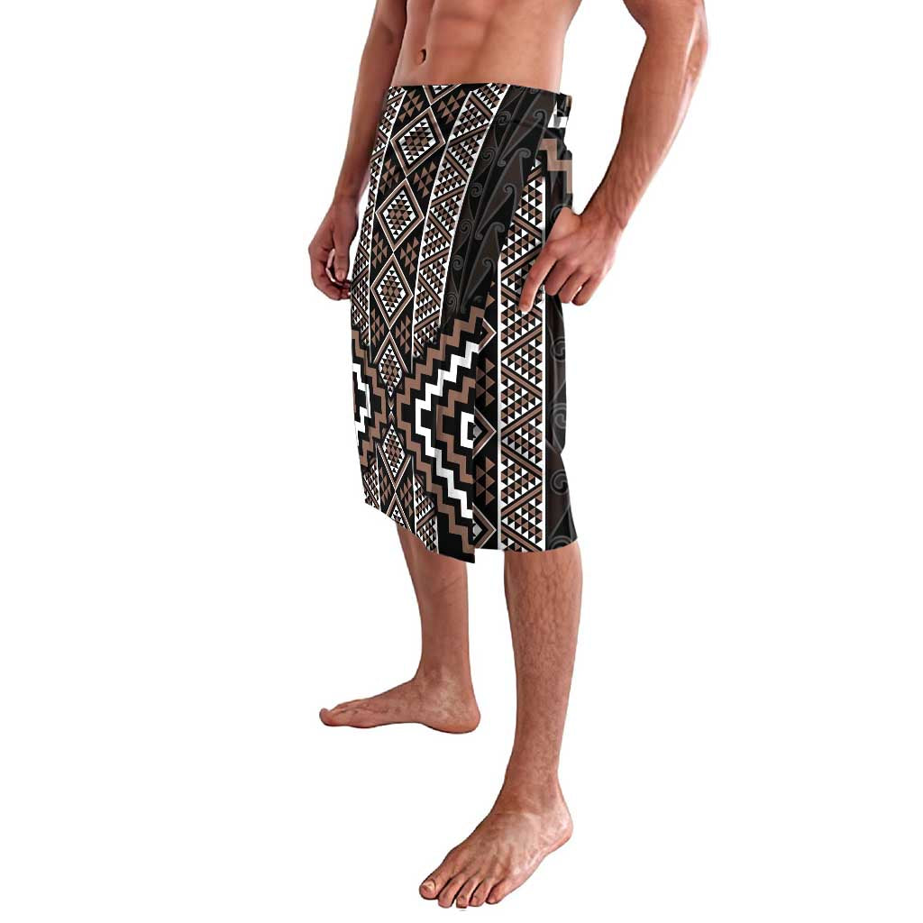 Classic Tukutuku Pattern Aotearoa Lavalava Niho Taniwha and Puhoro Motifs