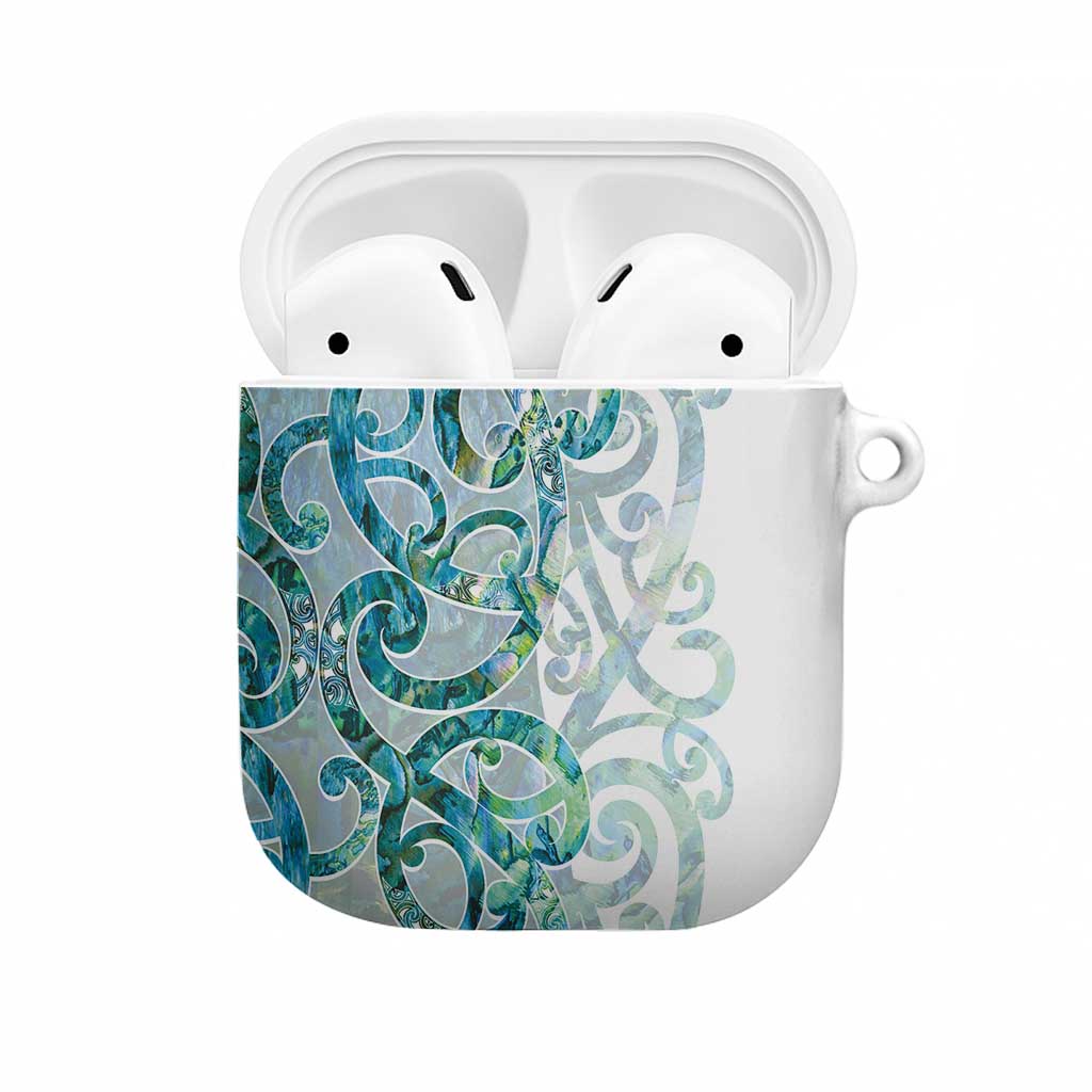 Paua Shell Maori AirPods Case Koru Kowhaiwhai - Polynesian Pride