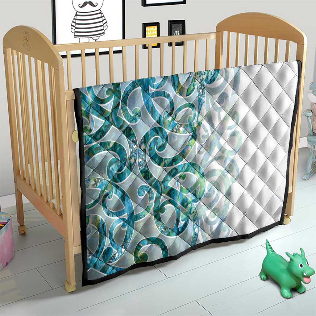 Paua Shell Maori Quilt Koru Kowhaiwhai LT7 - Polynesian Pride