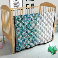 Paua Shell Maori Quilt Koru Kowhaiwhai LT7 - Polynesian Pride