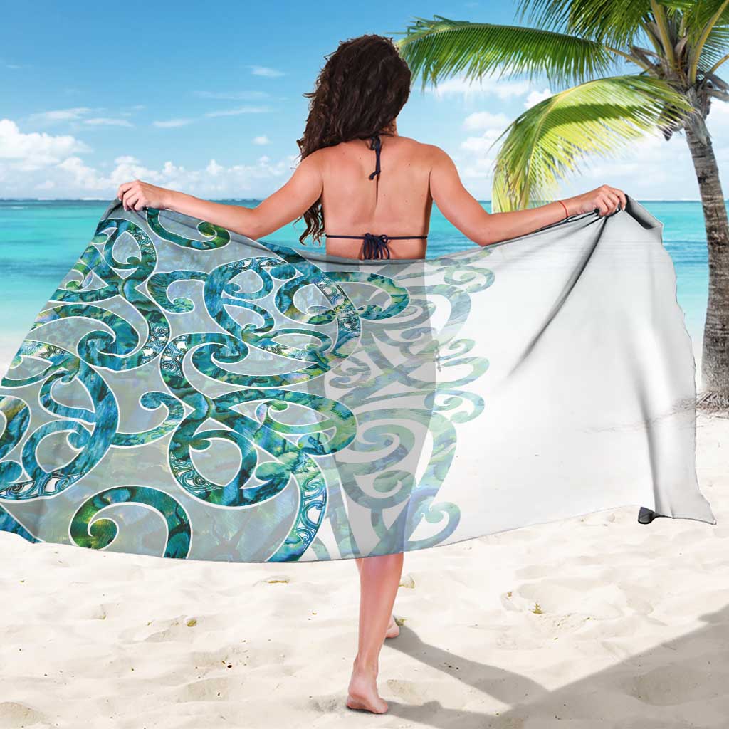 Paua Shell Maori Sarong Koru Kowhaiwhai LT7 - Polynesian Pride