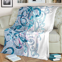 Turquoise Paua Shell Maori Blanket Koru Kowhaiwhai LT7 - Polynesian Pride