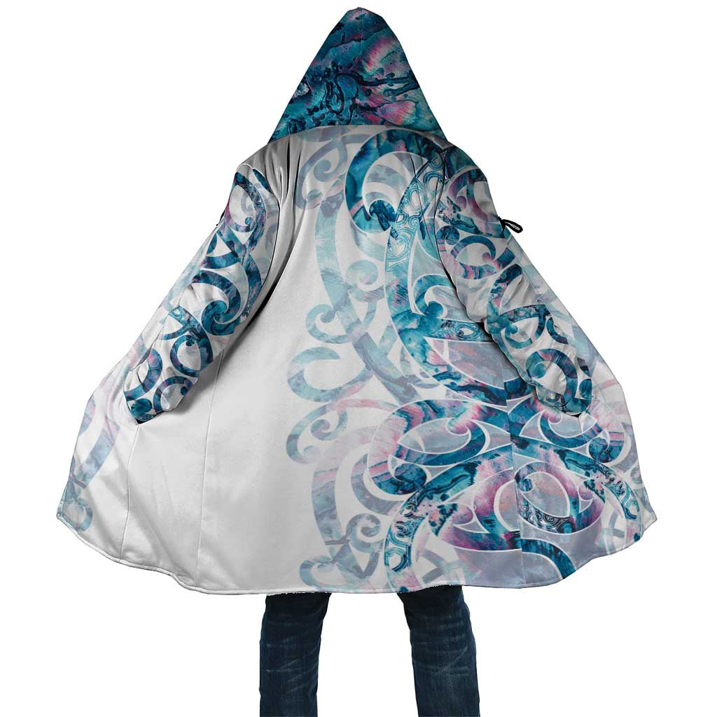 Turquoise Paua Shell Maori Cloak Koru Kowhaiwhai - Polynesian Pride