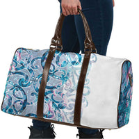 Turquoise Paua Shell Maori Travel Bag Koru Kowhaiwhai LT7 - Polynesian Pride