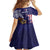 American Samoa Mix US Family Matching Short Sleeve Bodycon Dress and Hawaiian Shirt Flag Day Grunge Style LT7 - Polynesian Pride