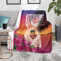 Guam Chamorro Blanket Artsy Latte Stone