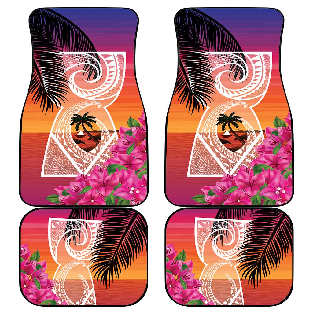 Guam Chamorro Car Mats Artsy Latte Stone