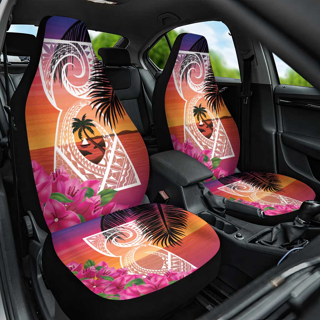 Guam Chamorro Car Seat Cover Artsy Latte Stone