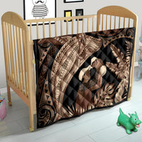 Father's Day Polynesian Pattern Quilt Tropical Humpback Whale LT7 - Polynesian Pride