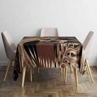 Father's Day Polynesian Pattern Tablecloth Tropical Humpback Whale LT7 - Polynesian Pride