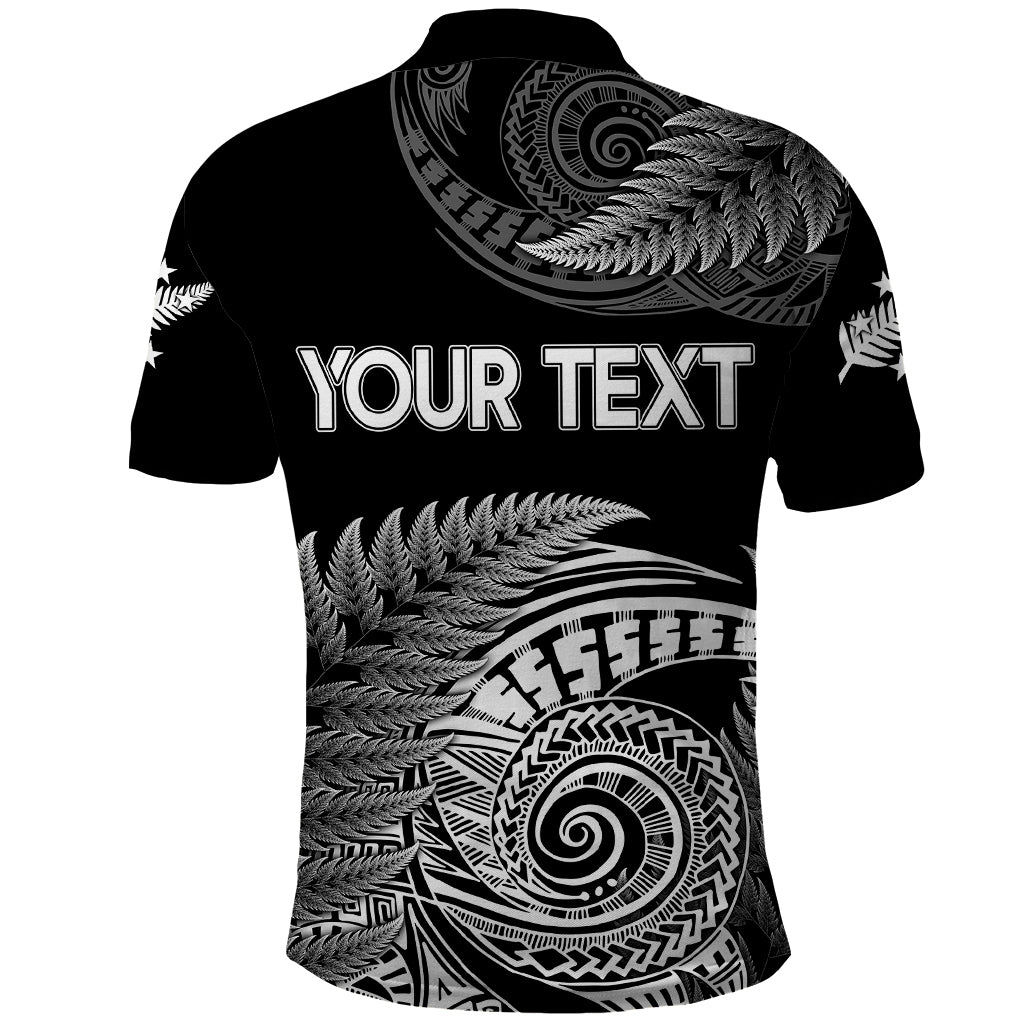 New Zealand Rugby 2023 Polo Shirt Aotearoa Silver Ferns Champions LT7 - Polynesian Pride