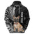 Custom Polynesian Hoodie Bulldog With Polynesian Patterns LT7 - Polynesian Pride