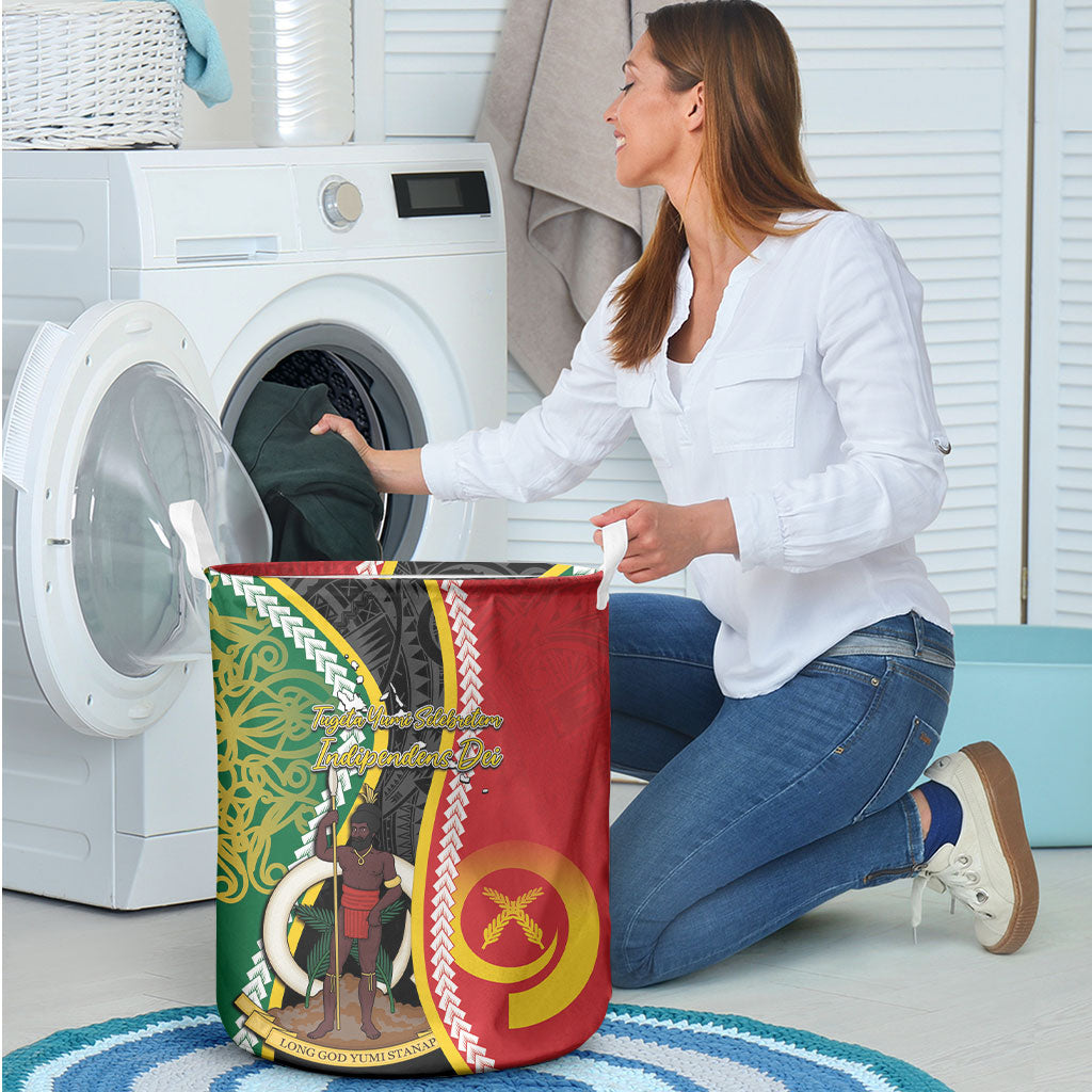 Ni-Vanuatu Indipendens Dei Celebretem Laundry Basket Yumi Yumi Yumi