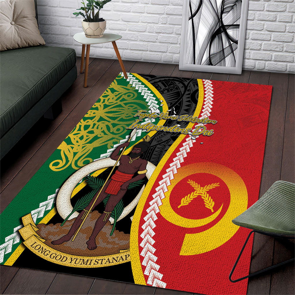 Ni-Vanuatu Indipendens Dei Celebretem Area Rug Yumi Yumi Yumi