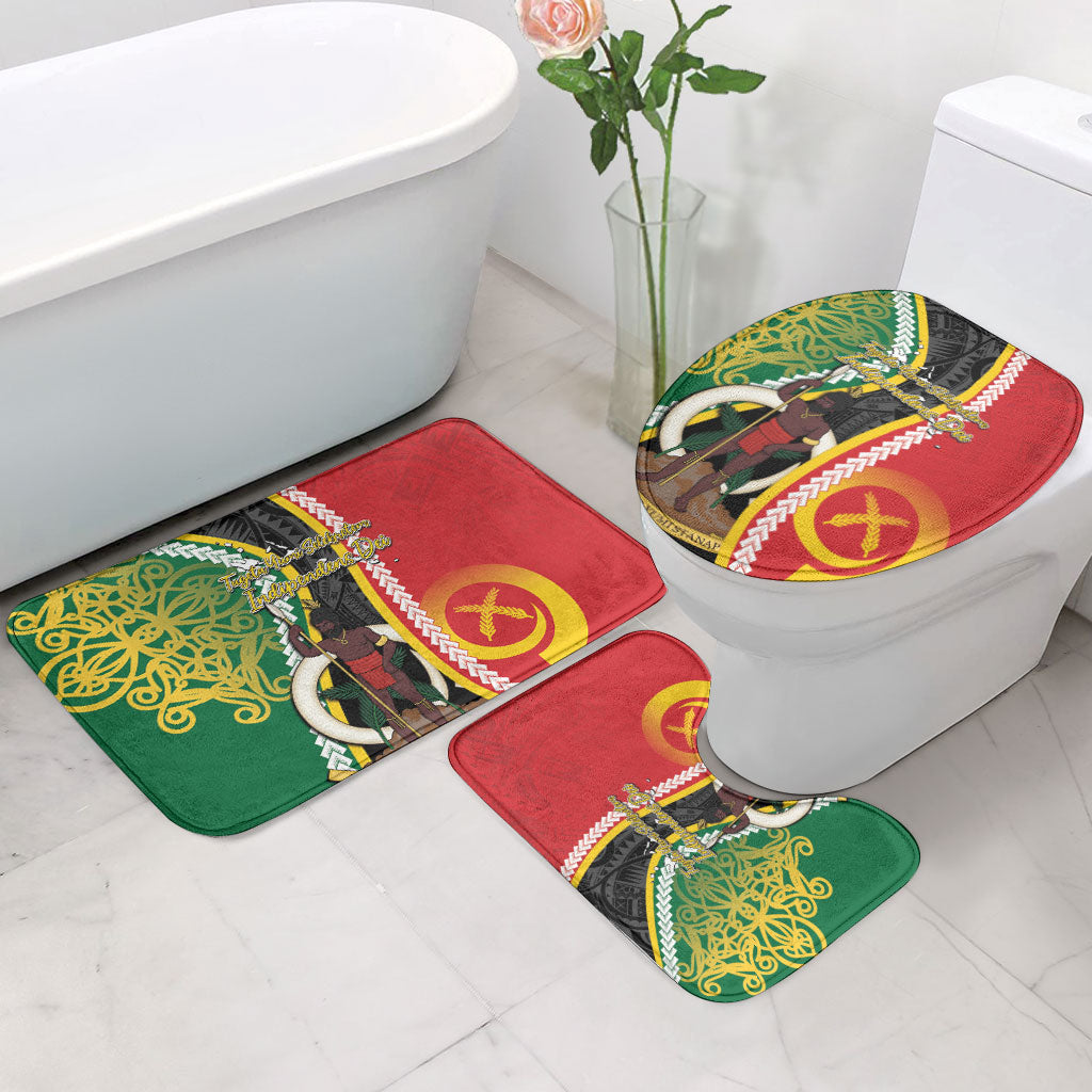 Ni-Vanuatu Indipendens Dei Celebretem Bathroom Set Yumi Yumi Yumi