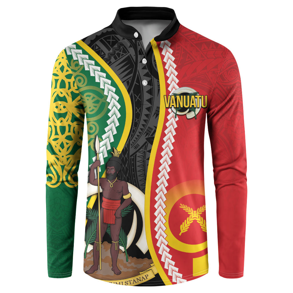 Ni-Vanuatu Indipendens Dei Celebretem Button Sweatshirt Yumi Yumi Yumi