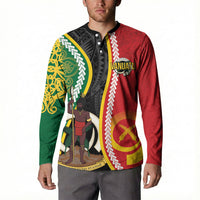 Ni-Vanuatu Indipendens Dei Celebretem Button Sweatshirt Yumi Yumi Yumi