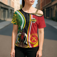 Ni-Vanuatu Indipendens Dei Celebretem Cross Shoulder Shirt Yumi Yumi Yumi